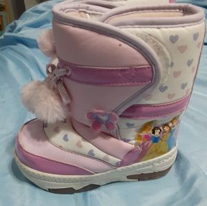 Princess Snow Boots size  8